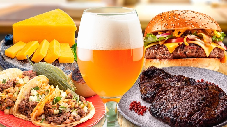 cider with foods
